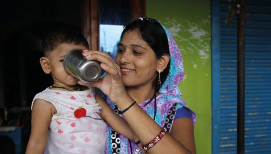 Nandita supports UNICEF ‘Happy box’ for children around the world